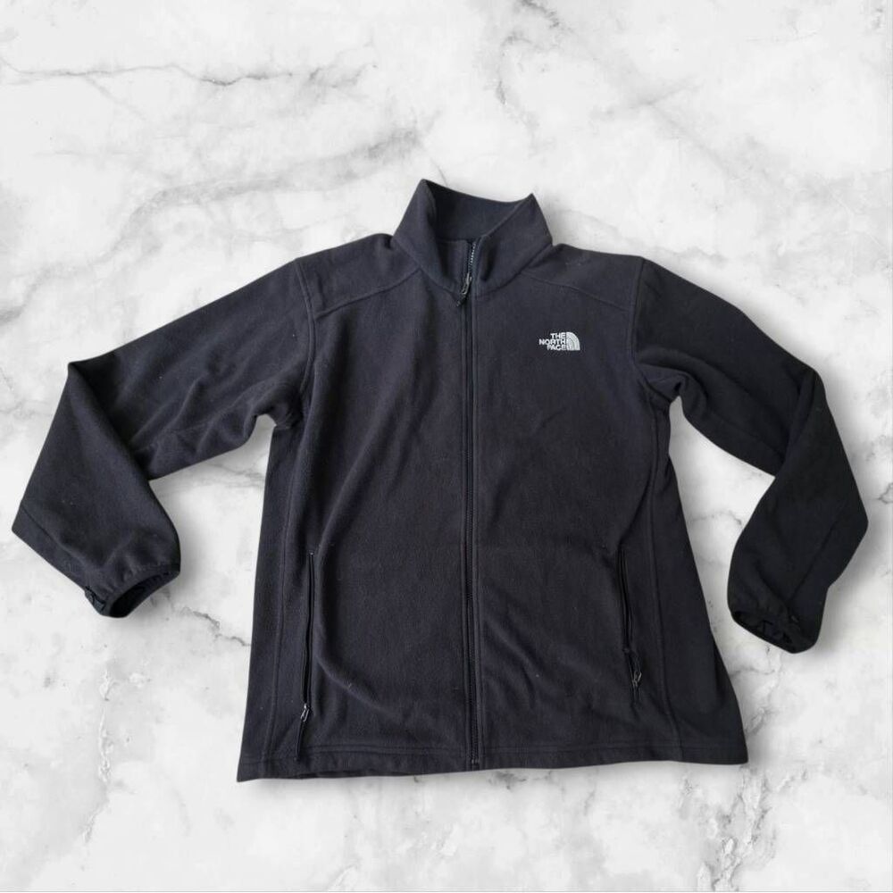 North Face Mens Size XL Black Full Zip